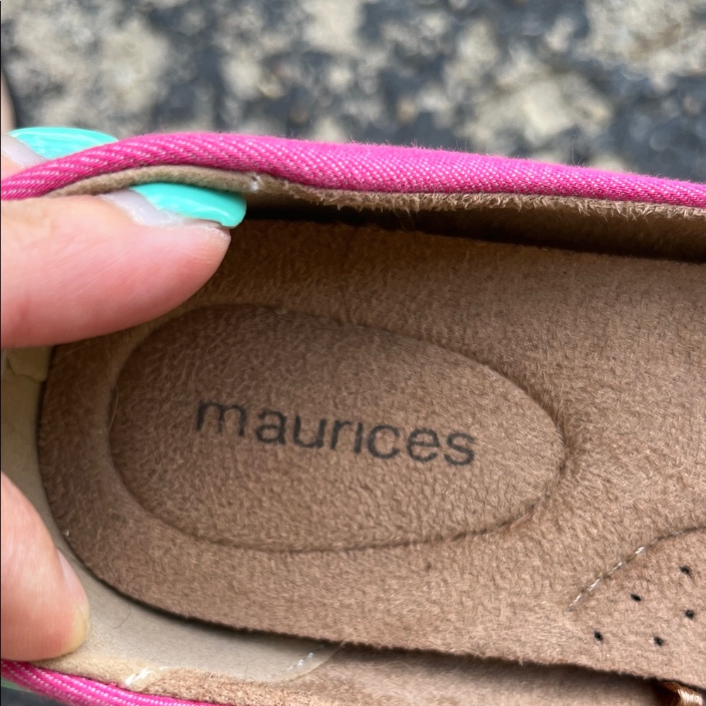New Maurices Fuchsia Women's Flats - Picture 2 of 13